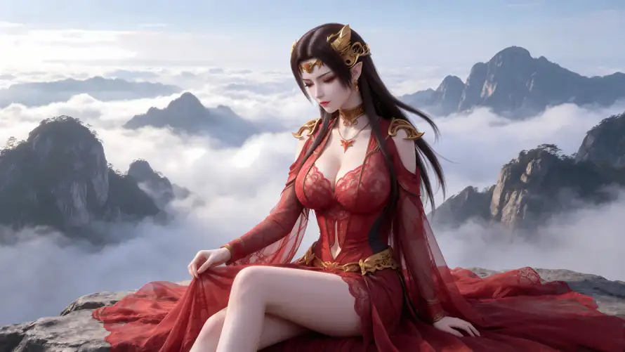 4k云海壁纸 - 古风 - 国漫 - 女王「哲风壁纸」 4k云海壁纸 - 古风 - 国漫 - 女王「哲风壁纸」
