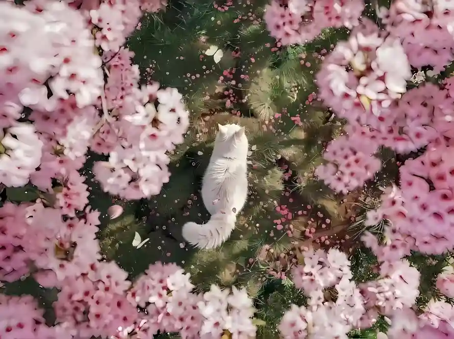 2k可爱壁纸-粉色花 - 蝴蝶-免费下载「哲风壁纸」