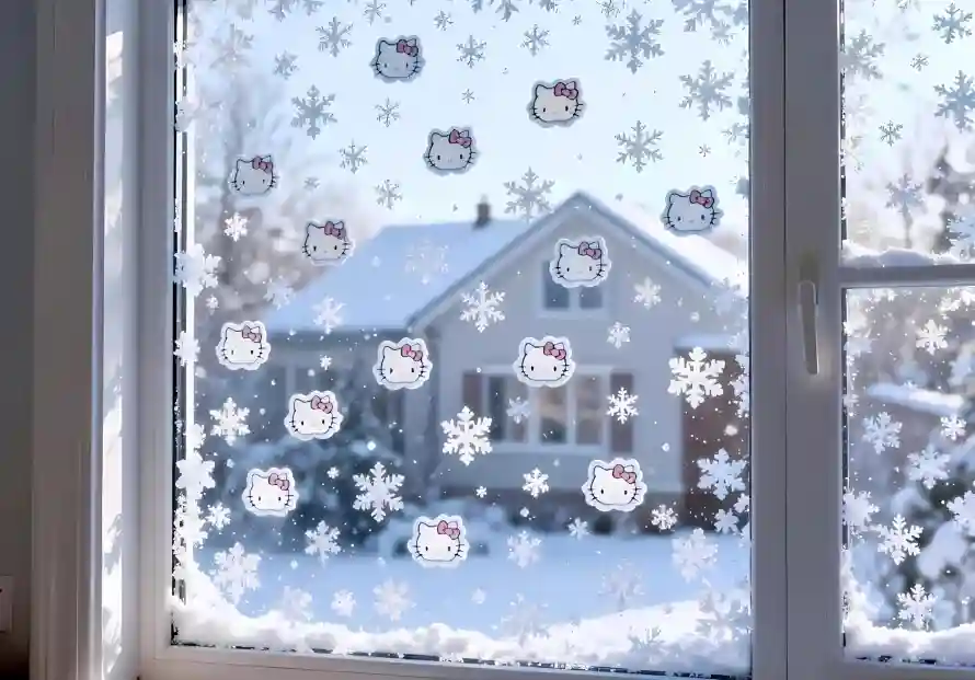 4k下雪壁纸 - 冬日 - 卡通 - 可爱「哲风壁纸」