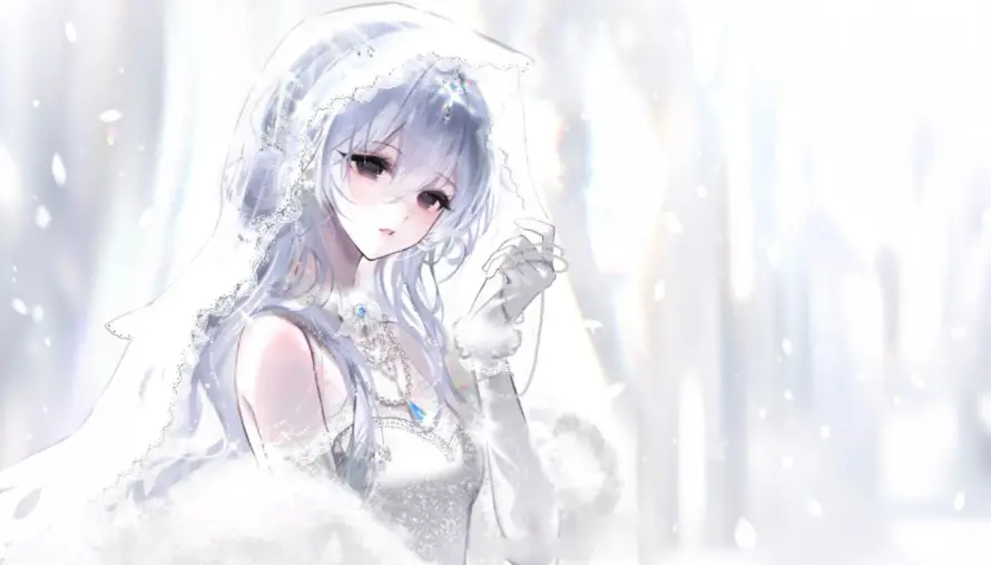 4k可爱壁纸 - 萌 - 婚纱 - 少女「哲风壁纸」 4k可爱壁纸 - 萌 - 婚纱 - 少女「哲风壁纸」