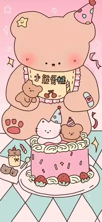4k动漫壁纸 - 卡通 - 可爱 - 围裙「哲风壁纸」