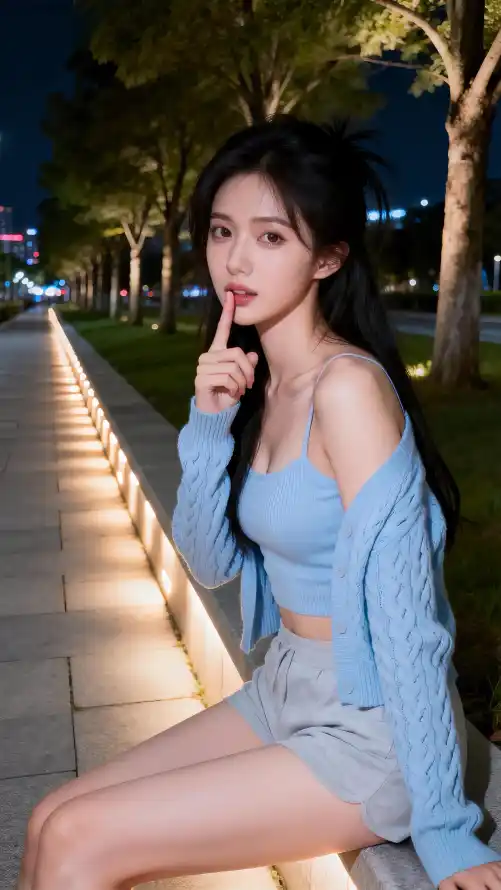 4k人像壁纸 - 吊带 - 地灯 - 壁纸「哲风壁纸」