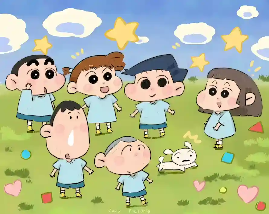 4kQ版壁纸 - 卡通 - 小白 - 星星「哲风壁纸」