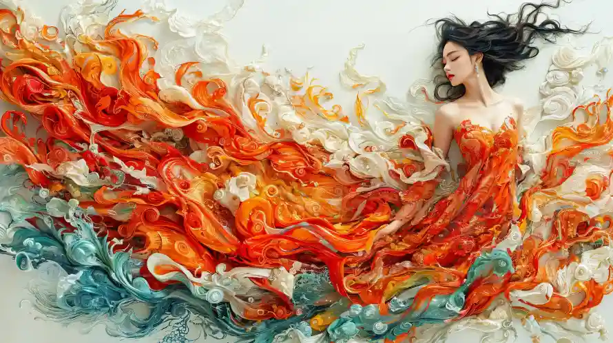 4k壁纸壁纸 - 橙色 - 油画 - 电脑「哲风壁纸」 4k壁纸壁纸 - 橙色 - 油画 - 电脑「哲风壁纸」