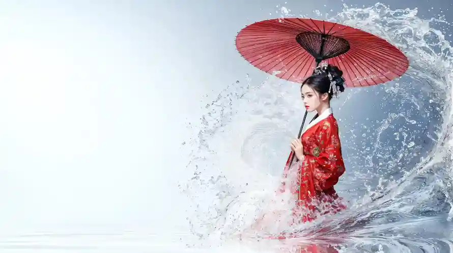 4k发髻壁纸 - 古风 - 国风 - 壁纸「哲风壁纸」