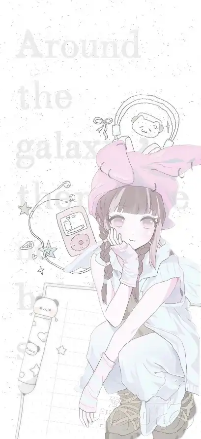 4k卡通壁纸 - 少女 - 插画 - 甜美「哲风壁纸」