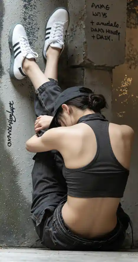 4k个性壁纸 - 坐姿 - 壁纸 - 女生「哲风壁纸」