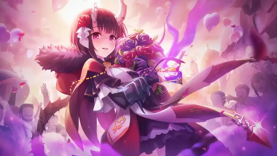 4k光晕壁纸-角 - 少女-礼服「哲风壁纸」