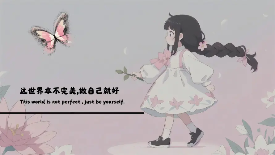 2k插画壁纸-二次元 - 治愈-办公桌面免费下载「哲风壁纸」