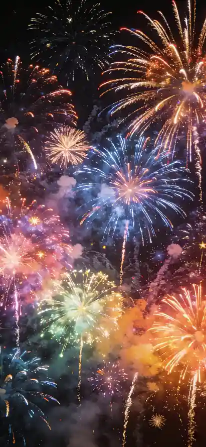 4k喜庆壁纸 - 夜景 - 夜空 - 庆典「哲风壁纸」