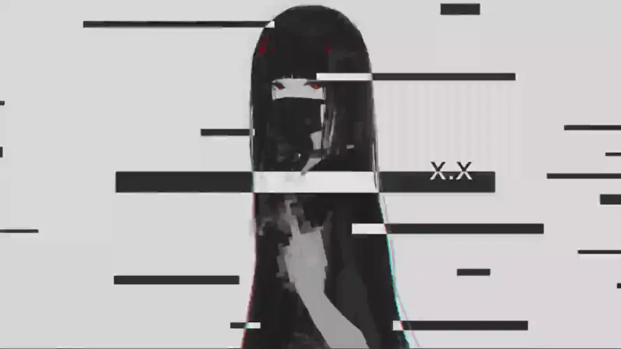2k人物壁纸-创意 - 插画-条纹「哲风壁纸」
