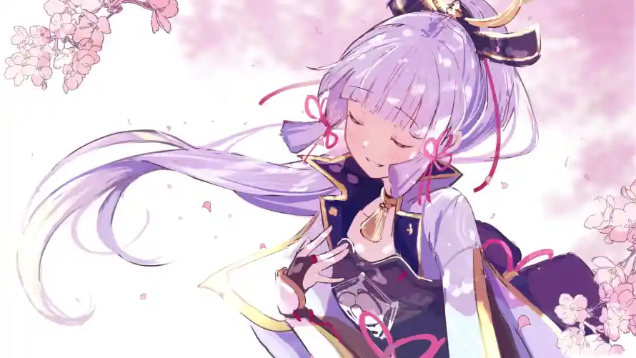 3k原神壁纸-和风 - 服饰-樱花「哲风壁纸」