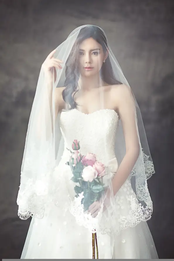 4k人像壁纸 - 写真 - 头纱 - 女性「哲风壁纸」