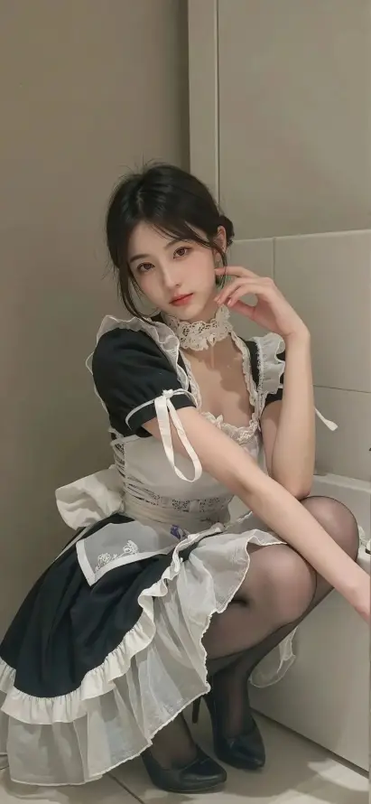 4k少女壁纸 - 居家 - 短裙 - 穿搭「哲风壁纸」