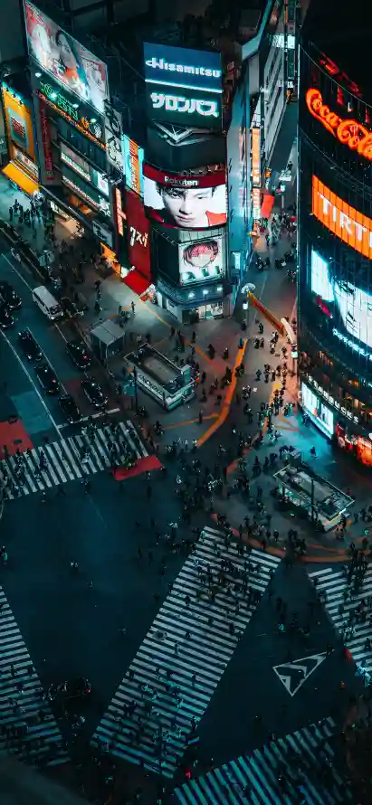 4k城市壁纸 - 夜晚 - 夜景 - 灯光「哲风壁纸」