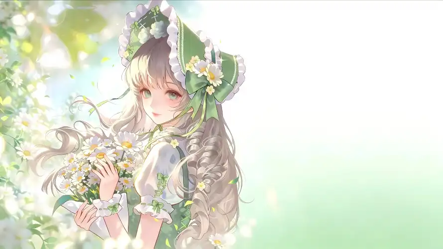 4k动漫壁纸 - 少女 - 清新 - 白裙「哲风壁纸」 4k动漫壁纸 - 少女 - 清新 - 白裙「哲风壁纸」