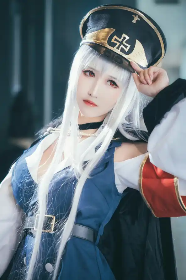 4k军帽壁纸 - 军装 - 制服 - 白发「哲风壁纸」