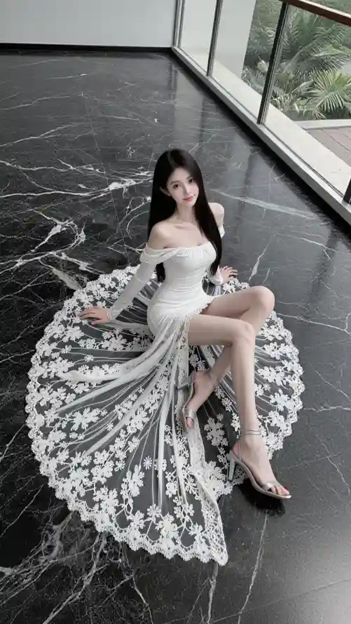 4k写真壁纸 - 好看 - 美女 - 长发「哲风壁纸」
