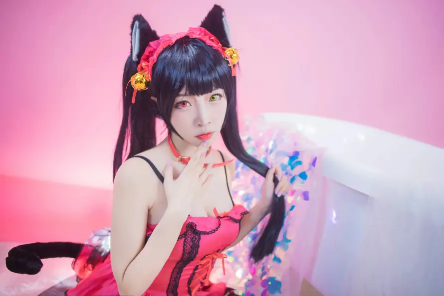 4k猫耳壁纸 - 少女 - 异瞳 - 浴缸「哲风壁纸」