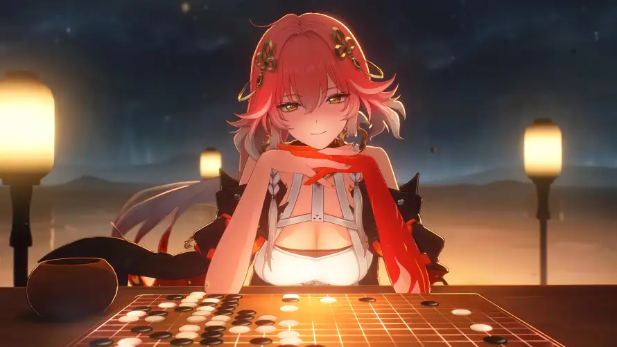4k路灯壁纸 - 夜晚 - 暖光 - 鸣潮「哲风壁纸」