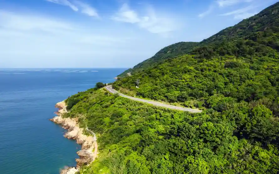 4k岩石壁纸 - 海滨 - 山脉 - 蓝天「哲风壁纸」