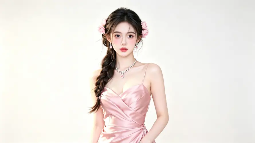 4k好看壁纸 - 红唇 - 编发 - 美女「哲风壁纸」 4k好看壁纸 - 红唇 - 编发 - 美女「哲风壁纸」