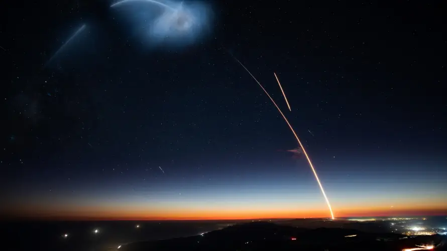 4k夜景壁纸-地平线壁纸和夜空-城市灯光壁纸推荐「哲风壁纸」