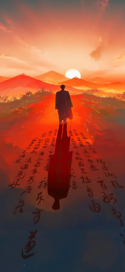 4k日出壁纸 - 暖光 - 霞光 - 剪影「哲风壁纸」