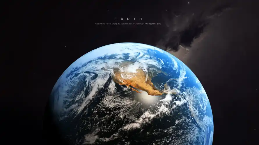 4k云层壁纸-宇宙空间壁纸和蓝色-热门的壁纸「哲风壁纸」