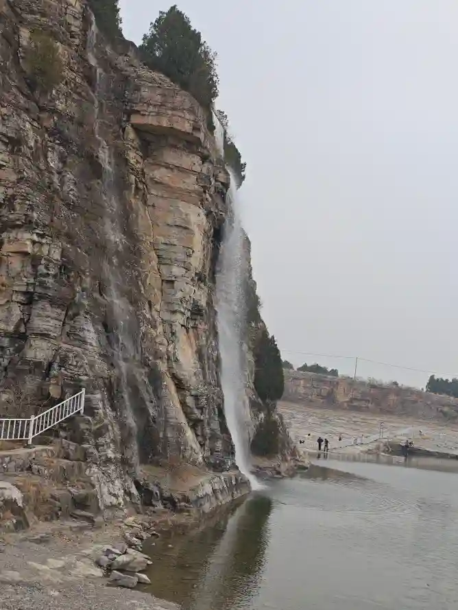 4k岩石壁纸 - 山 - 瀑布 - 水景「哲风壁纸」