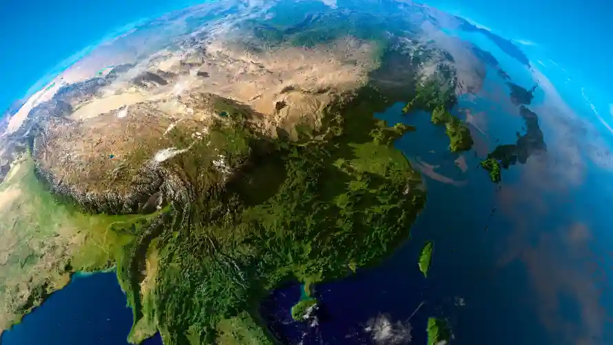 3k地球壁纸-太空俯瞰壁纸和地貌-自然景观壁纸分享「哲风壁纸」