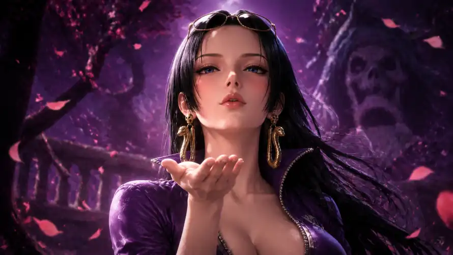 4k抬手壁纸 - 花瓣 - 海贼王 - 3D风格「哲风壁纸」