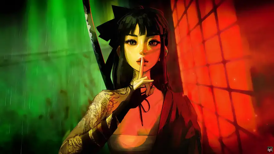 4k剑士壁纸-少女 - 日式-黑发「哲风壁纸」