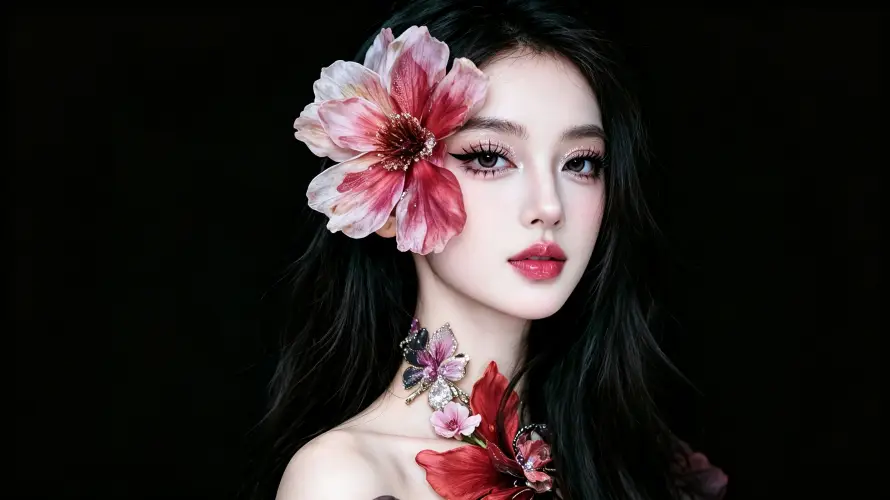 3k人像壁纸-氛围感和写真-精致妆容壁纸分享「哲风壁纸」