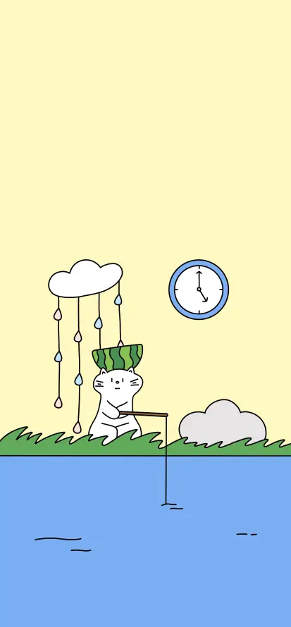 4k云朵壁纸 - 卡通 - 可爱 - 夏日「哲风壁纸」