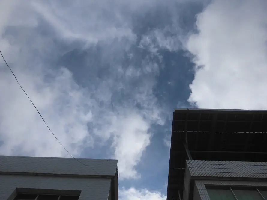 4k云朵壁纸 - 仰视 - 城市 - 天空「哲风壁纸」
