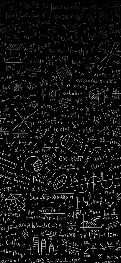 4k函数壁纸 - 学习 - 手机 - 数字「哲风壁纸」