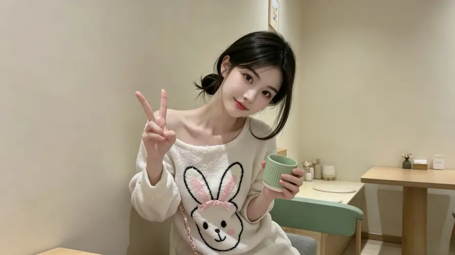4k休闲壁纸 - 好看 - 室内 - 少女「哲风壁纸」