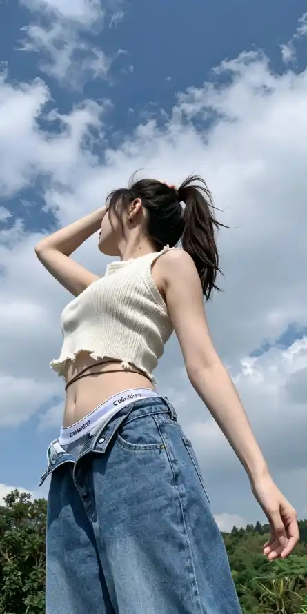 4k休闲壁纸 - 夏日 - 少女 - 户外「哲风壁纸」