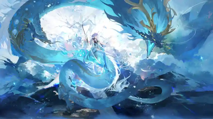 4k今汐壁纸 - 龙 - 动漫 - 幻想「哲风壁纸」