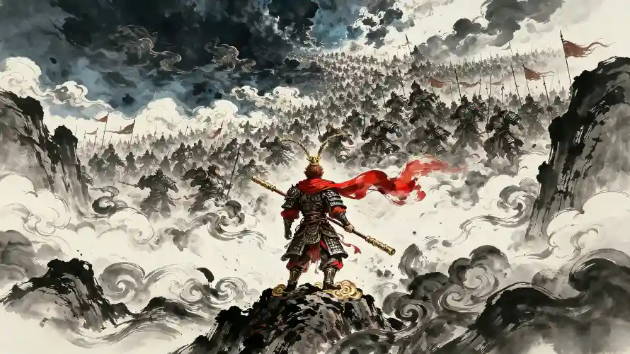 4k云雾壁纸 - 古风 - 国风 - 山顶「哲风壁纸」