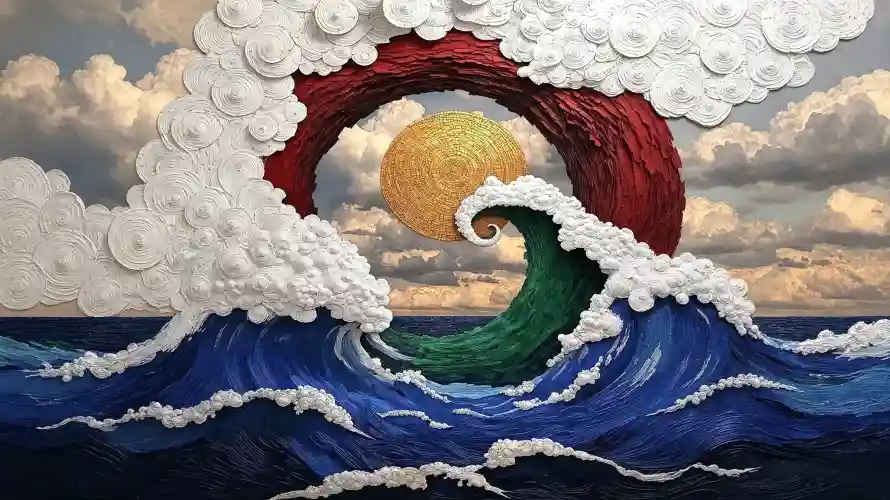 3k云朵壁纸-浮世绘和艺术-壁纸分享「哲风壁纸」