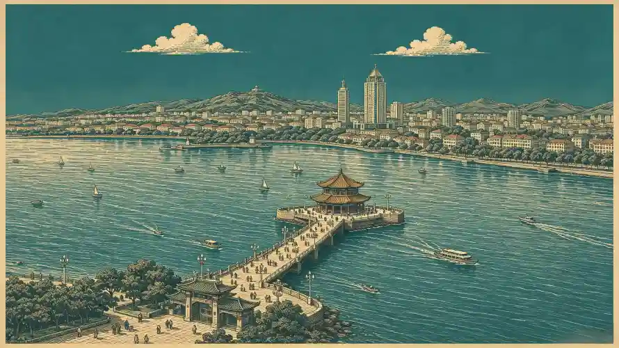 4k全国壁纸 - 地标 - 城市 - 大海「哲风壁纸」