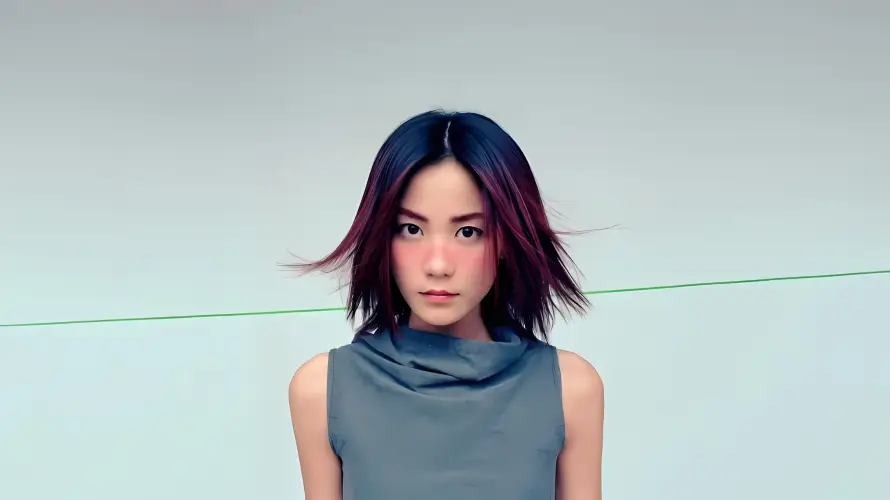 2k写真壁纸-女歌手和挑染-华语歌手免费下载「哲风壁纸」
