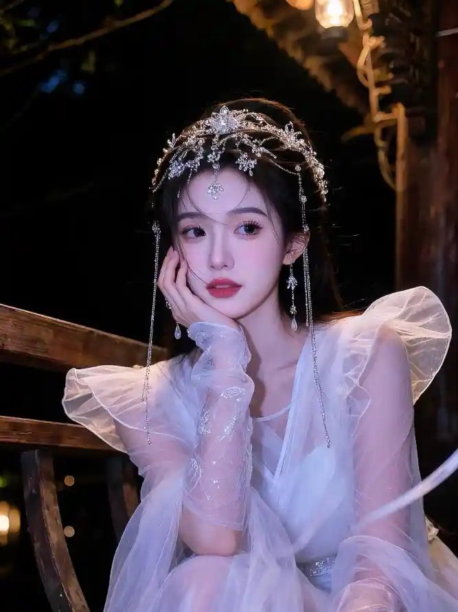4k夜晚壁纸 - 夜景 - 好看 - 少女「哲风壁纸」