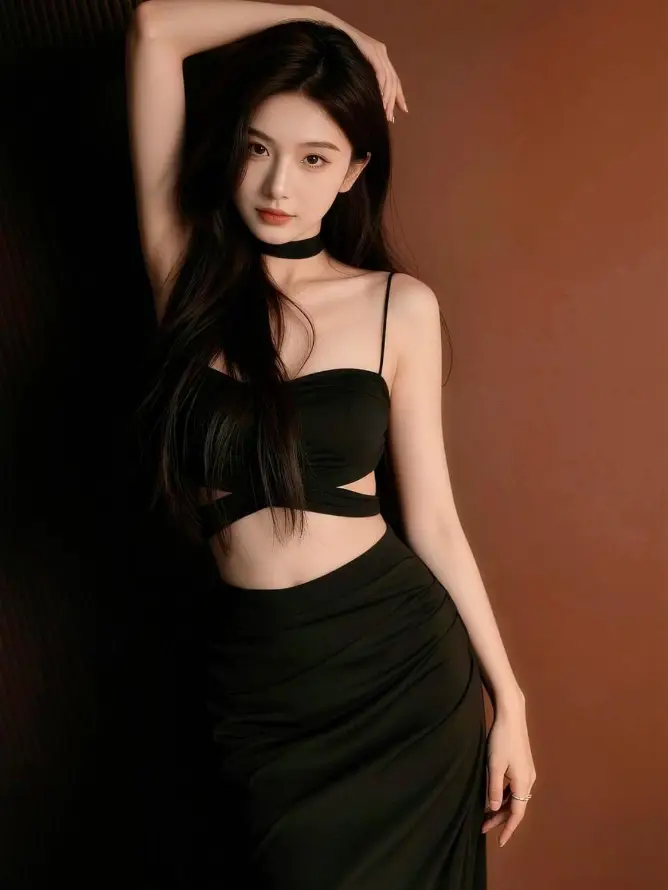 4k写真壁纸 - 吊带 - 好看 - 时尚「哲风壁纸」