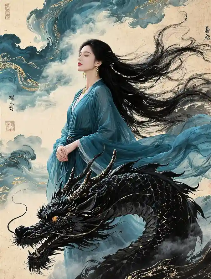 4k云雾壁纸 - 古装 - 国风 - 手绘「哲风壁纸」