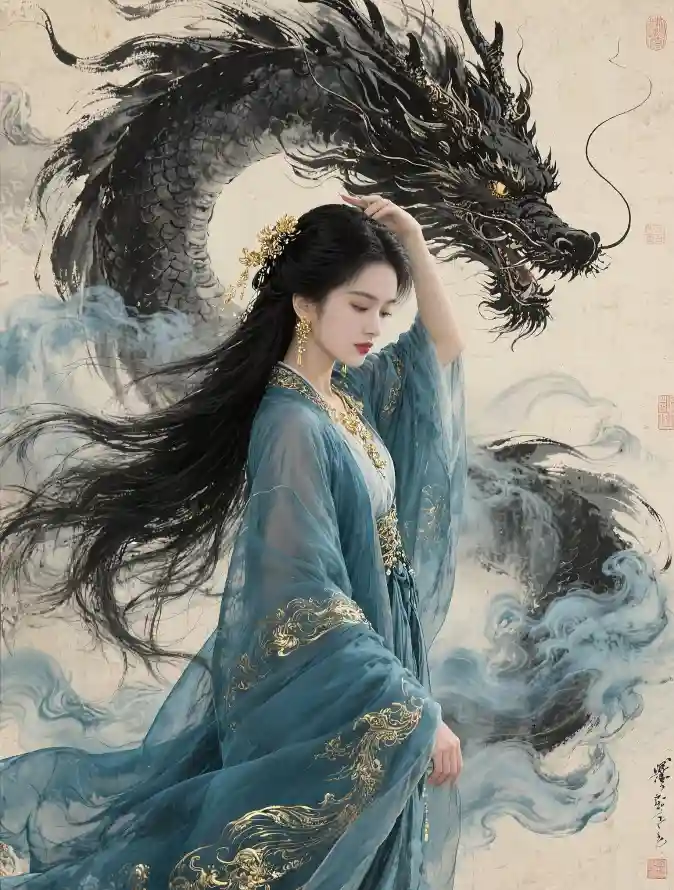 4k云雾壁纸 - 国风 - 好看 - 水墨「哲风壁纸」