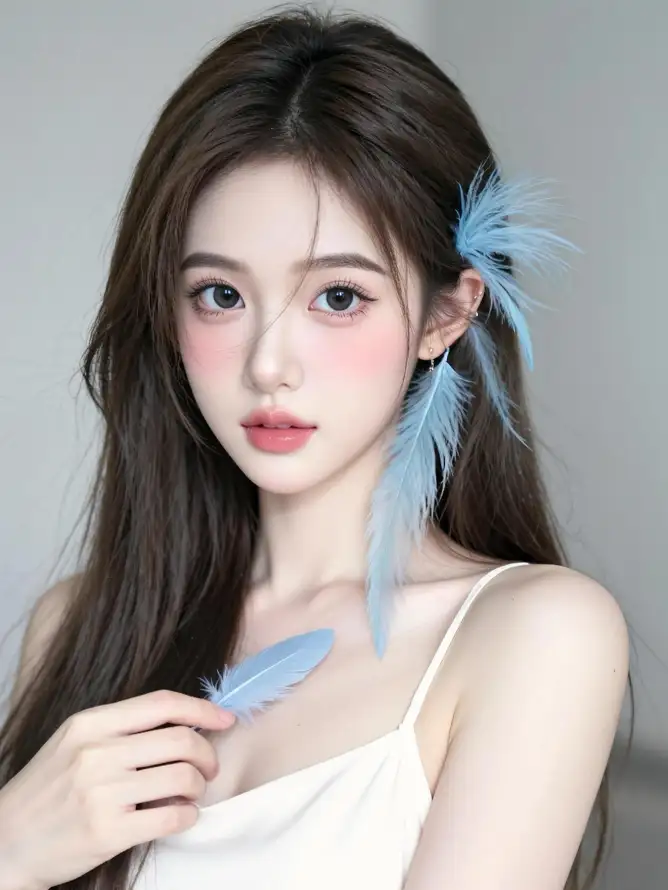 4k好看壁纸 - 纯欲 - 美女 - 腮红「哲风壁纸」