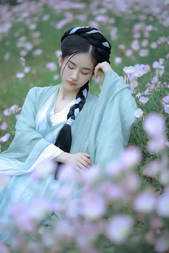 4k古典壁纸 - 古装 - 古风 - 少女「哲风壁纸」